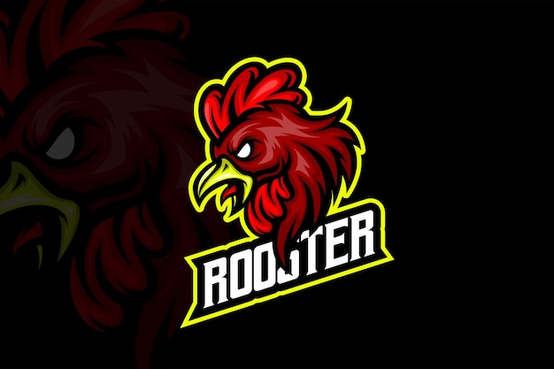 Vektor roster team - esport logo vorlage