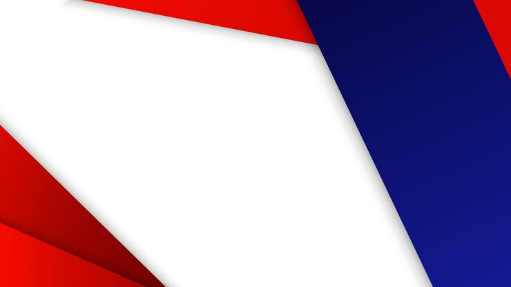 Vektor rot-weißer vektor minimalistische geometrische form abstrakte hintergrund