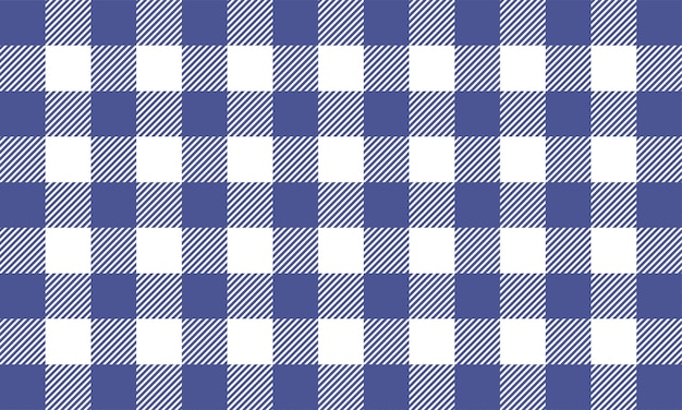 Rot-weißes gingham-muster und stoff-vintage-design flache vektorgrafiken