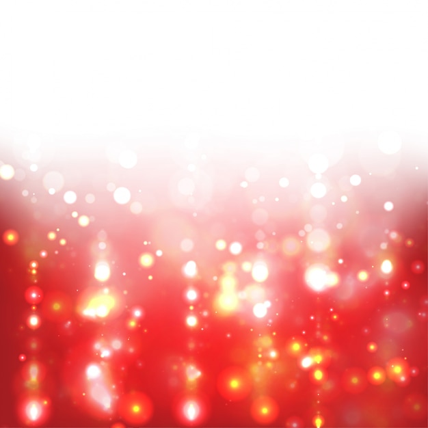 Roter Bokeh Weihnachtshintergrund