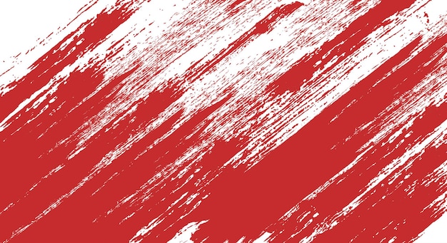 roter Grunge auf weißem Hintergrund