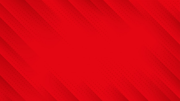 Roter Hintergrund mit diagonalen Linien und abstrakten Punkten.