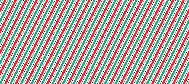 Rotes und grünes weihnachtliches nahtloses muster, hintergrund mit diagonalen streifen der zuckerstange, sich wiederholendes weihnachtsdekor