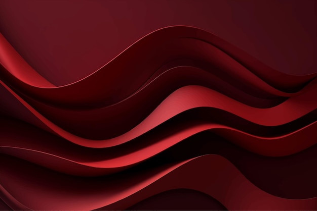 Rotfarbige abstrakte papier-schnitt-hintergrund