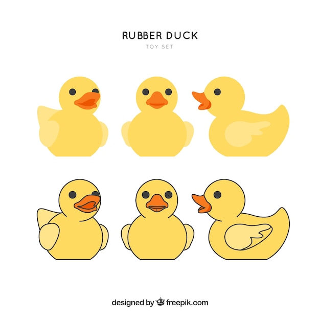 Rubber duck toy-Set