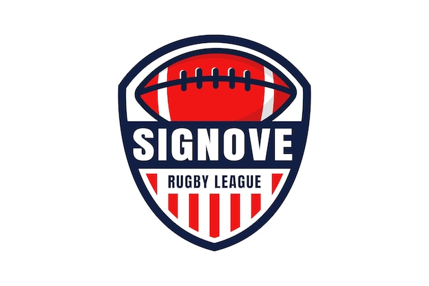 Rugby-logo-emblem sport-logo-design