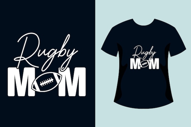 Rugby-mama-t-shirt-design