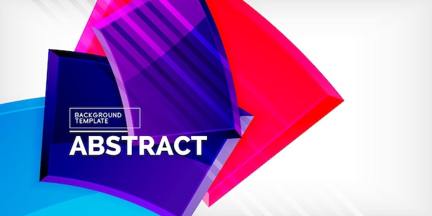 Runde 3D-Formplatten Hintergrund kreative Komposition Design Vorlage