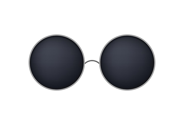 Runde sonnenbrille stylische getönte brille ohne bügel