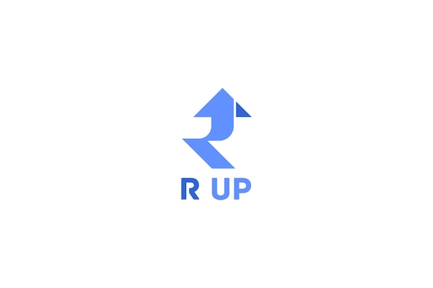 Vektor rup-logo-design-lösung für vorlagen