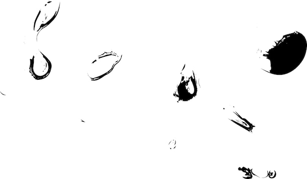 Rustikale Grunge-Vektortextur mit Körnern und Flecken Abstrakter Lärmhintergrund Verwitterte Oberfläche Schmutzig und beschädigt Detaillierter grober Hintergrund Vektorgrafische Illustration mit transparentem weißen EPS10