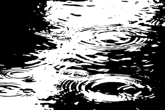Rustikale Grunge-Vektortextur mit Körnung und Flecken. Abstrakter Lärmhintergrund. Verwitterte Oberfläche, schmutzig und beschädigt. Detaillierter rauer Hintergrund. Vektorgrafische Illustration mit transparentem weißem EPS10