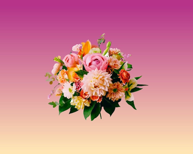 Rustikales Hochzeitsblumenbündel