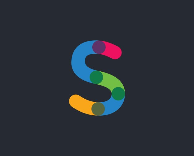 S-alphabet-logo-design vektor