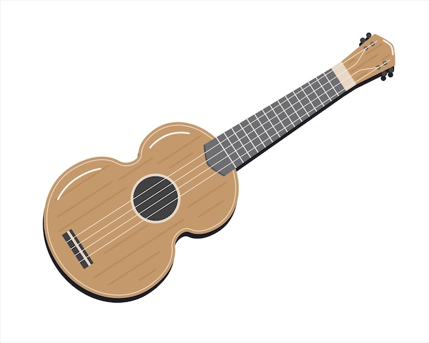 Saitenmusikinstrument hawaiianische ukulele