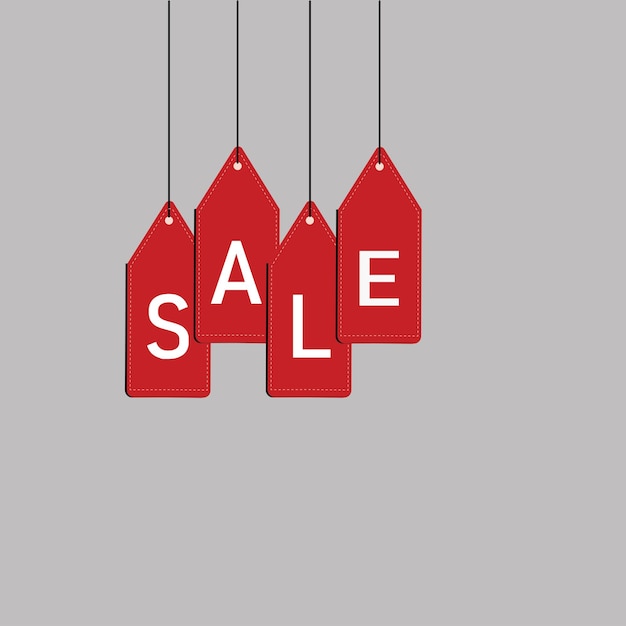 Sale-Tag-Vektor kostenlos