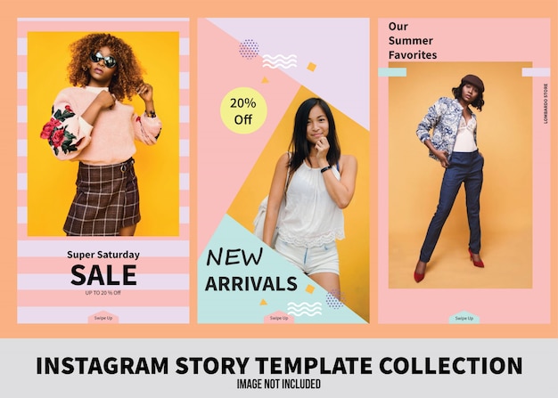 Sales Instagram Story Template-Sammlung