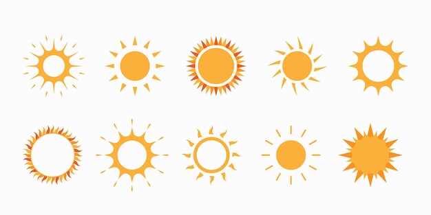 Sammlung der Sonnenikonen.