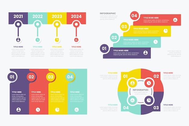 Sammlung von business-infografik-elementen