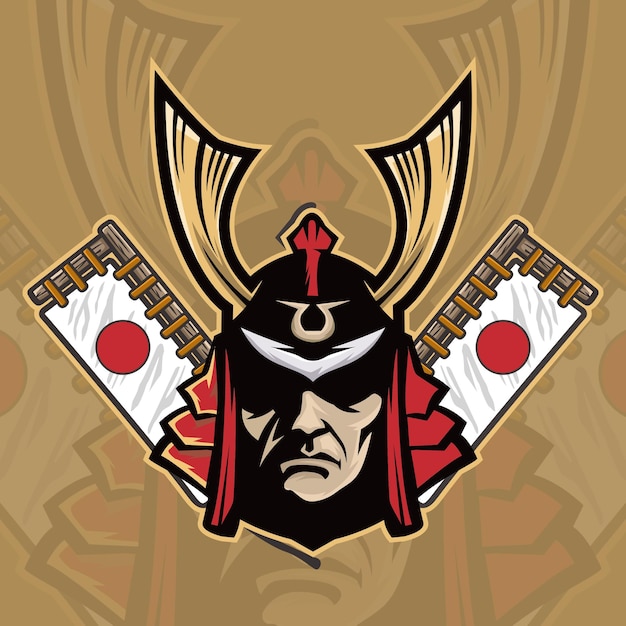 Samurai-Logo-Vektor