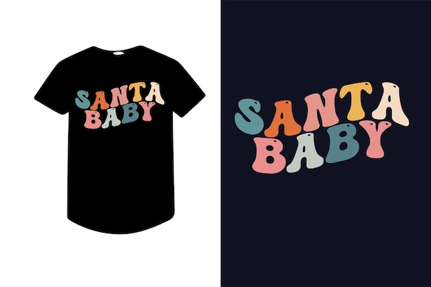 Santa Baby Weihnachtsdesign