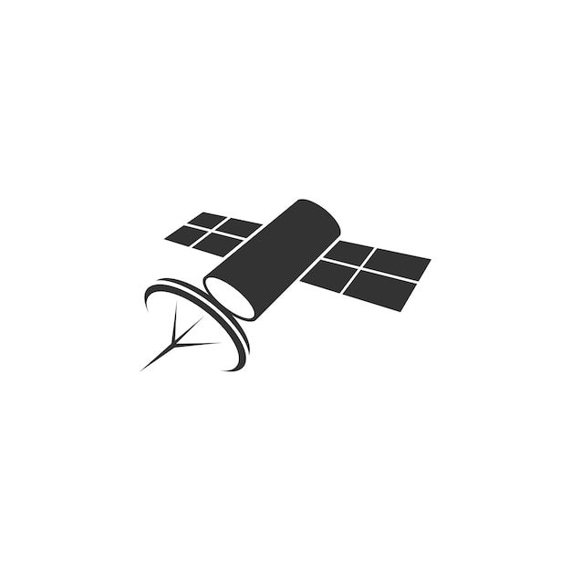 Satelliten-symbol-logo-design-illustration