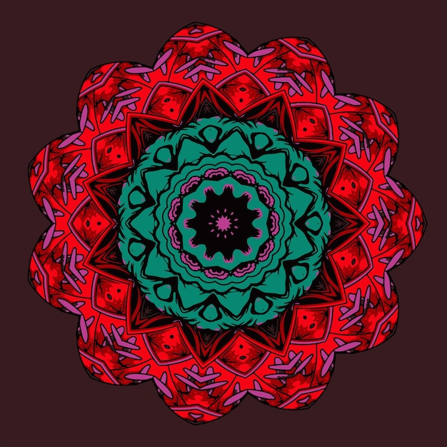 Satz abstrakter kaleidoskophintergrund schönes kaleidoskop nahtloses muster