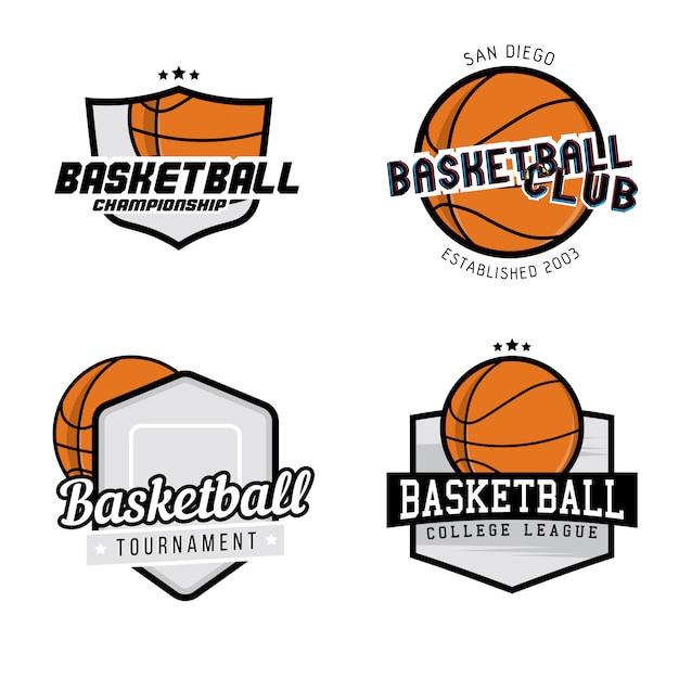 Satz Basketball-Liga-Turnier