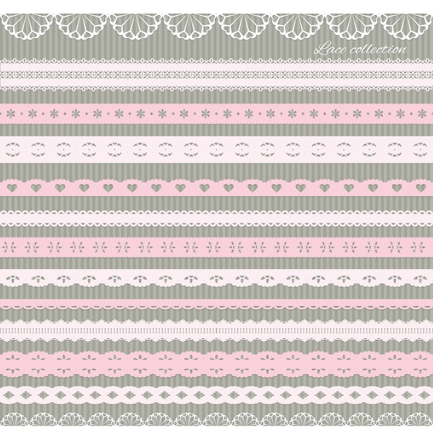 Satz der netten geraden Spitze in Pastellrosa
