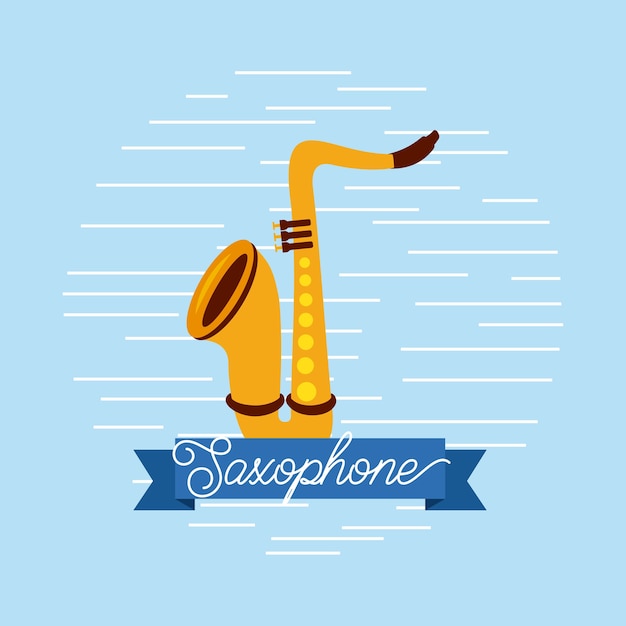 Saxophon-jazzinstrument-musikfestivalfeier