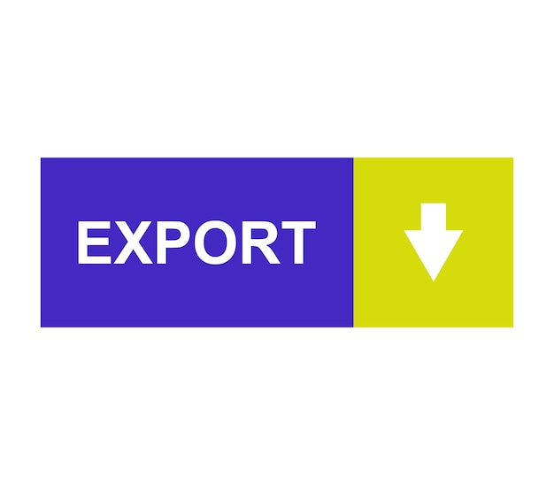 Schaltfläche Exportieren