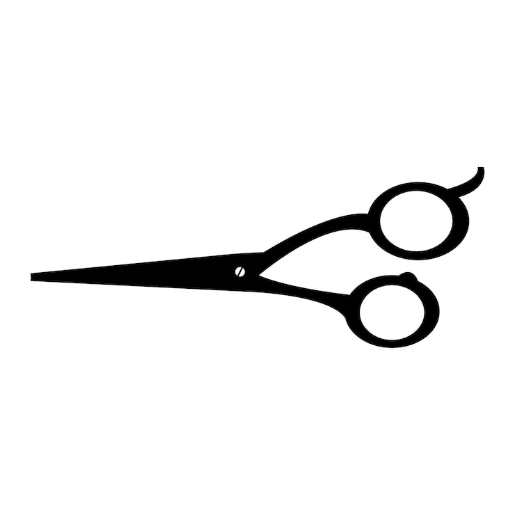Vektor schere-symbol-logo-vektor-design-vorlage