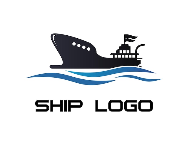 Vektor schiff logo