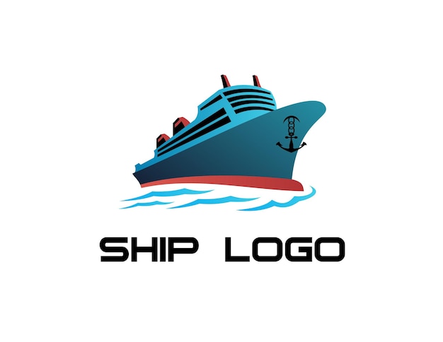 Vektor schiff logo