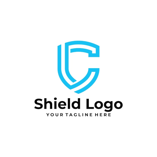 Schild-tech-logo-vektor-design-vorlage