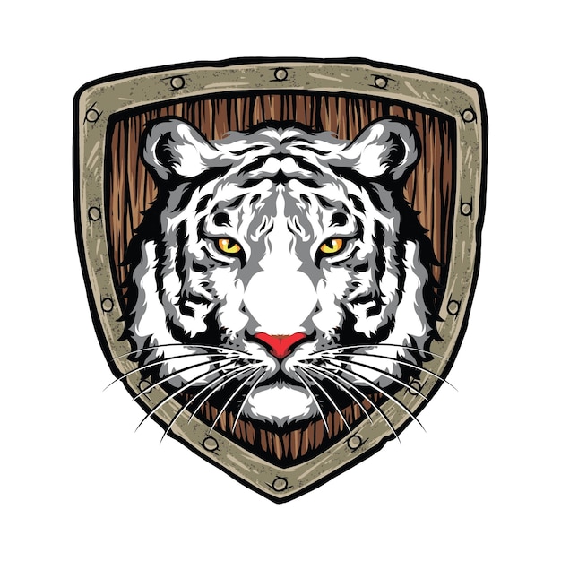 Schild tiger