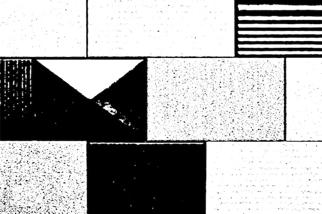 Schlanke schwarz-weiße Kunsttextur mit abstrakter Überlagerung für Hintergründe