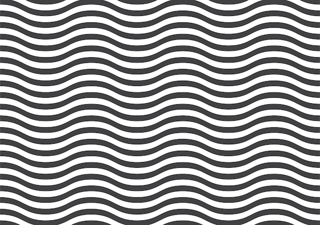 Schlanker schwarz-weißer Fluiditätswellenvektor-Hintergrund