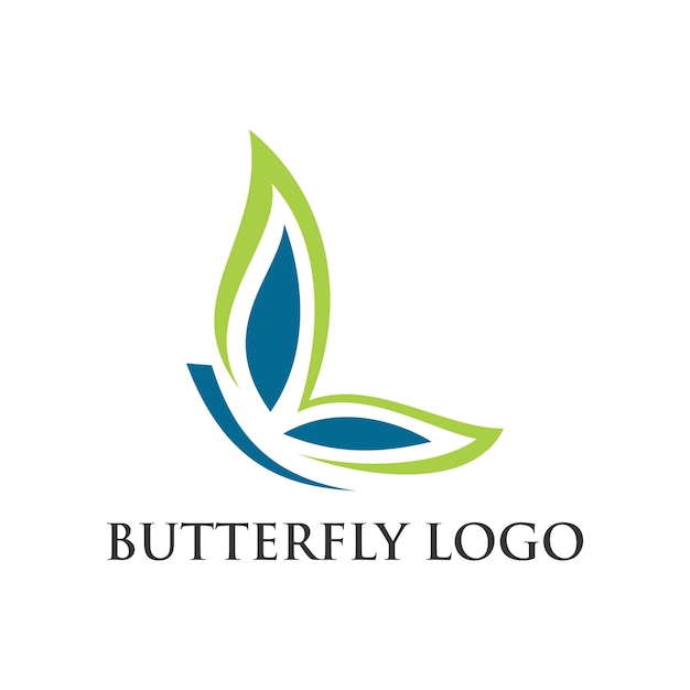 Schmetterling-logo-vorlage