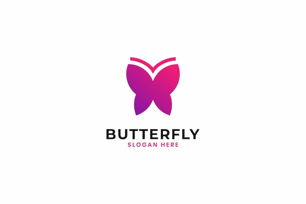 Schmetterling-symbol-logo-design