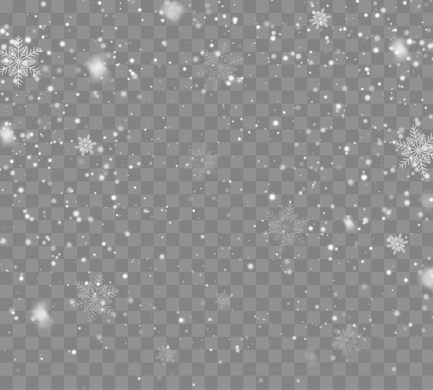 Schneefall Overlay