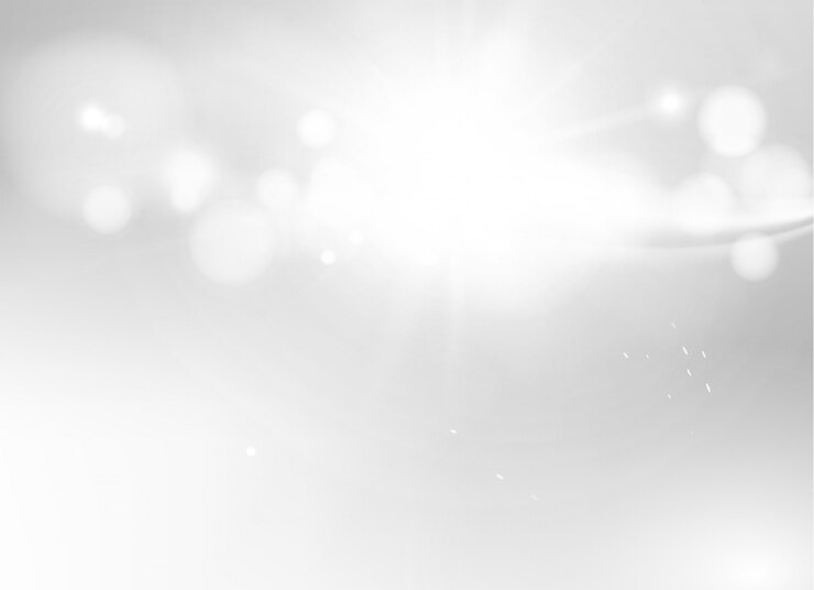 Schöne abstrakte Geschäftsschablone auf Weiß. Bokeh und graues Licht verwischen. Unscharfer und unscharfer Hintergrund.