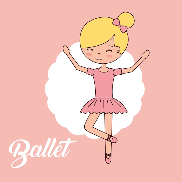 Schöne ballerina