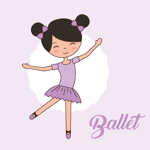 Schöne ballerina