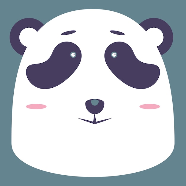 Schöne Cartoon-Panda_Sie sind perfekt für Baby-Prints_Baby-Dusche_Heimtextilien_Cover-Design