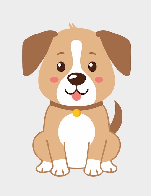 Schöne Hunde-Illustration
