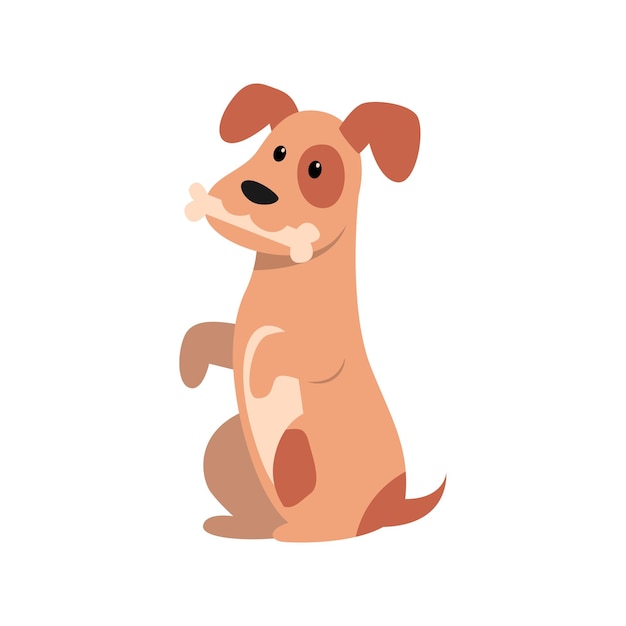 Schöne Hundevektoren, die eine Vielzahl von niedlichen Stilen präsentieren