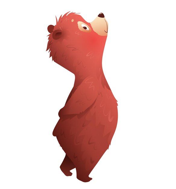 Schöne Illustration für Kinder mit Teddybärchen