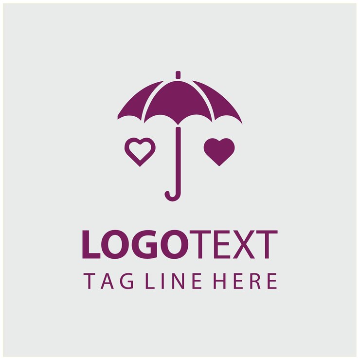 Vektor schöne illustrationen des logos von heart peats