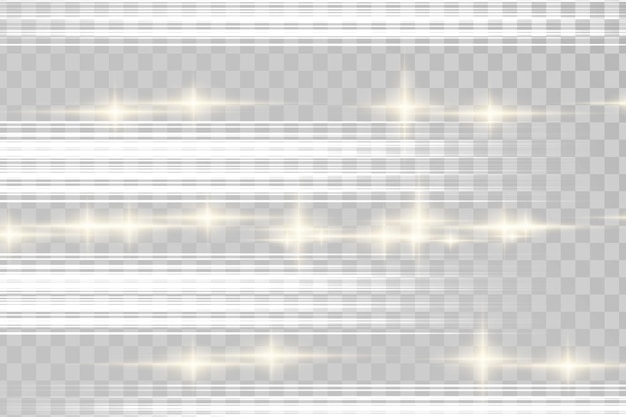 Schöne Lichtblitze Staubpartikel fliegen im Weltraum Bokeh-Effekt Horizontale Lichtstrahlen Leuchtende Staubstreifen auf dunklem Hintergrund